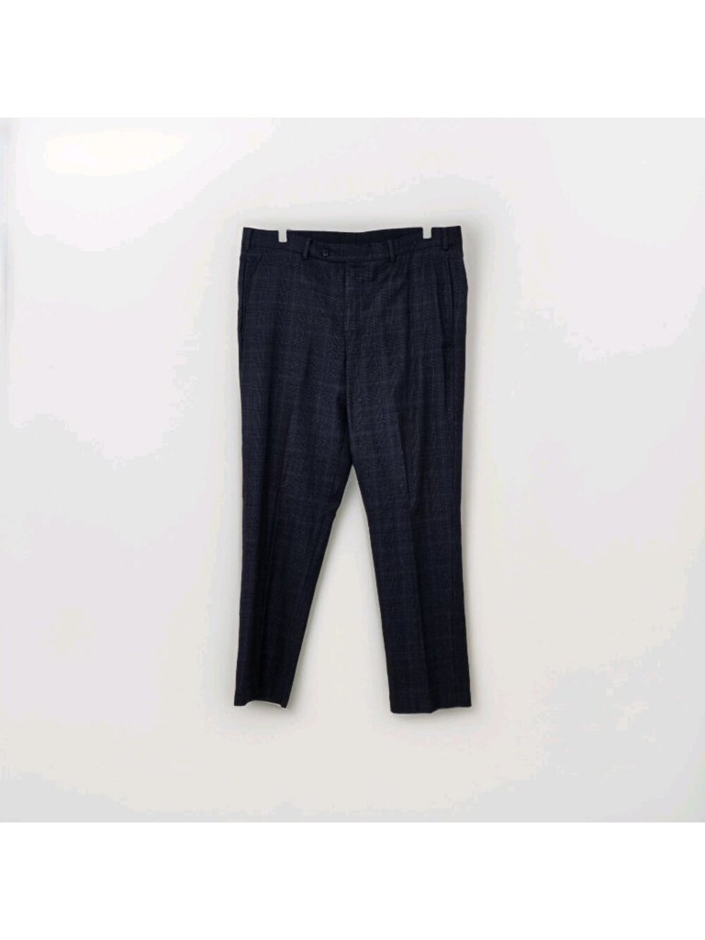 Brooks Brothers 346 Wool Pants Mens 38 x32 / 30 Gray Fitzgerald Fit   Glen Plaid